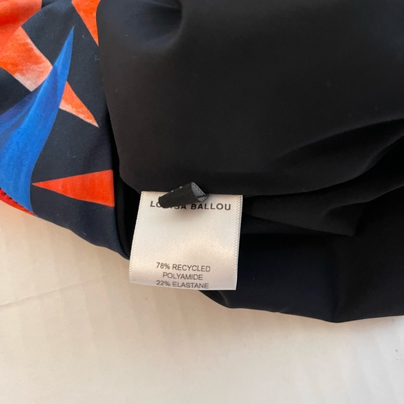 NEW Louisa Ballou Plunge One-Piece Swimsuit - Picture 9 of 10